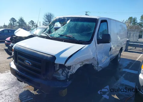 2008 Ford E-250 z USA, uszkodzony, nr VIN 1FTNS24W28DB09140